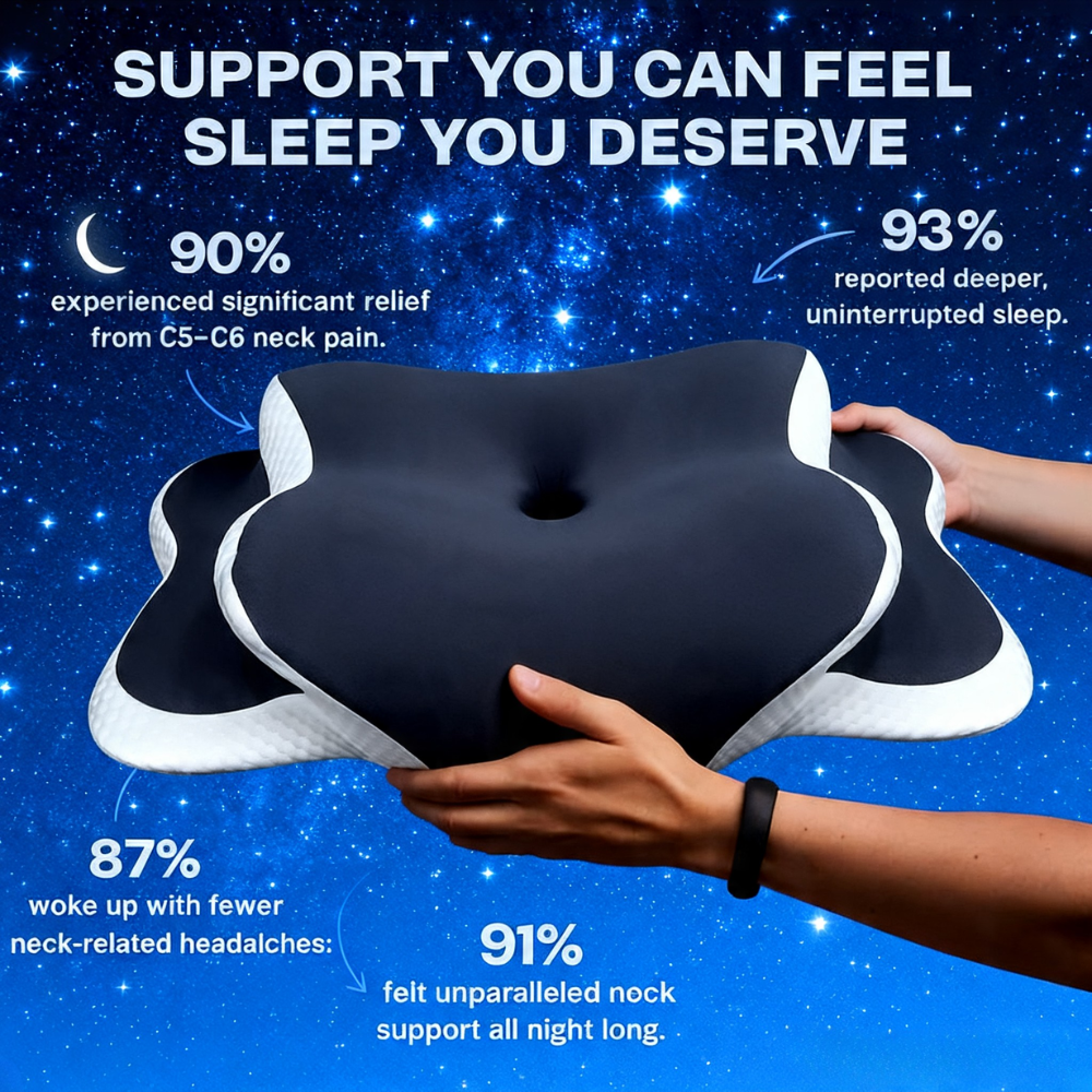Snoorique Pillow™ | Stop Your Neck Pain... FAST
