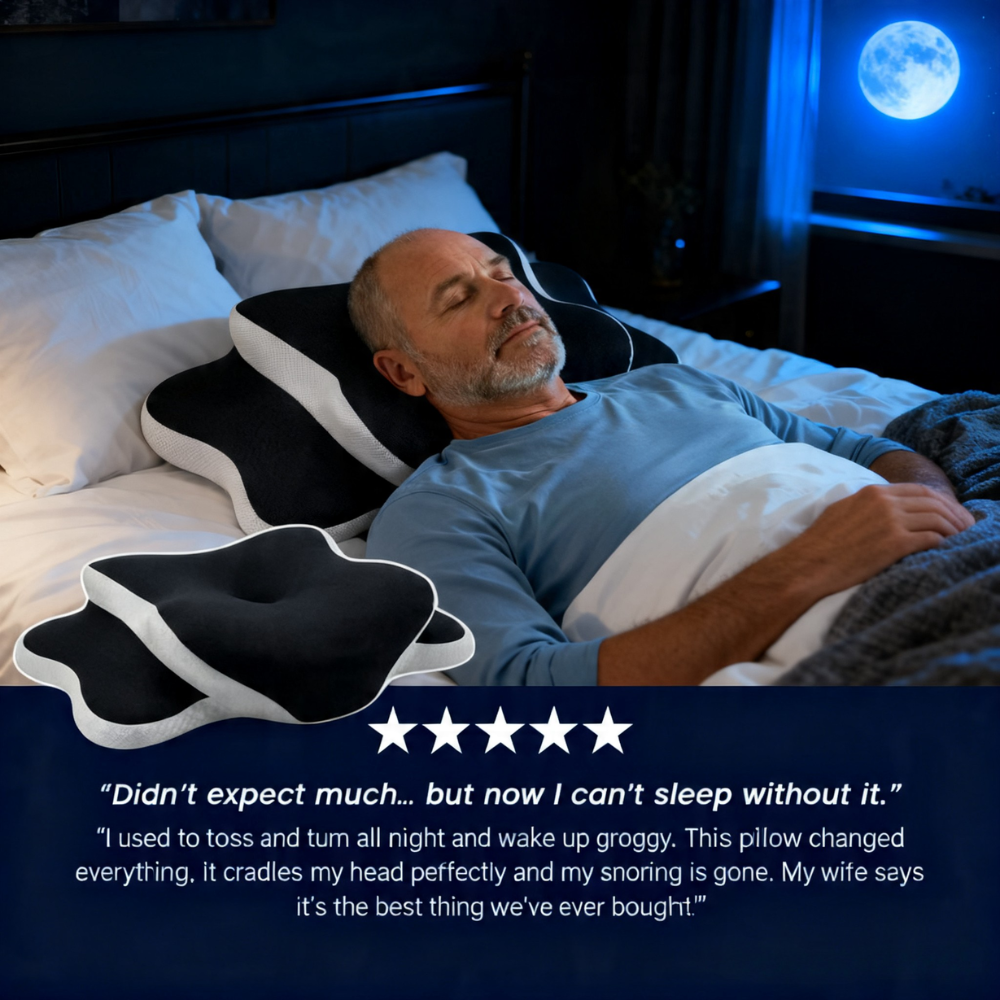 Snoorique Pillow™ | Stop Your Neck Pain... FAST